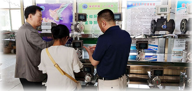 韓國客戶來我廠實地考察